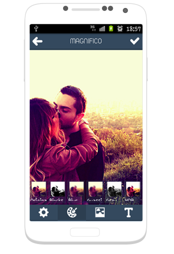 Magnifico Photo Editing Android App