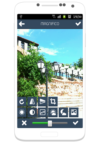 Magnifico Photo Editing Android App